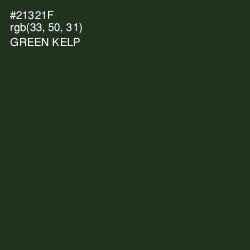 #21321F - Green Kelp Color Image